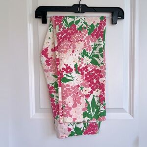 🌷LAUREN Ralph Lauren Women’s Flat Front Floral Cropped Straight Leg Pants